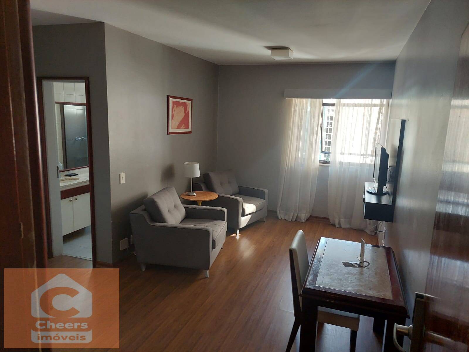 Apartamento à venda com 1 quarto, 42m² - Foto 3