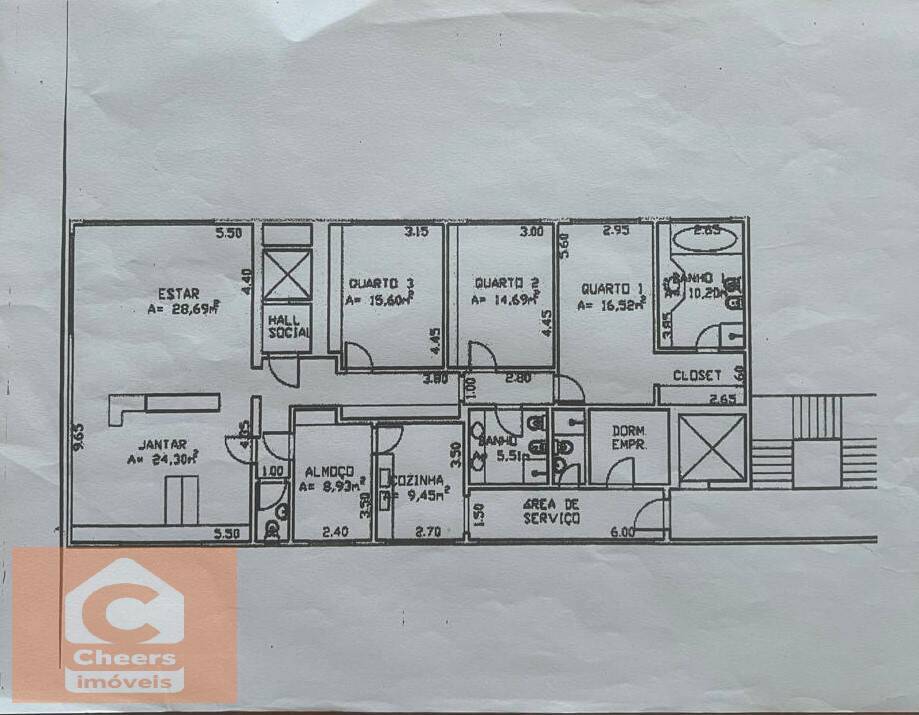 Apartamento à venda com 3 quartos, 205m² - Foto 17